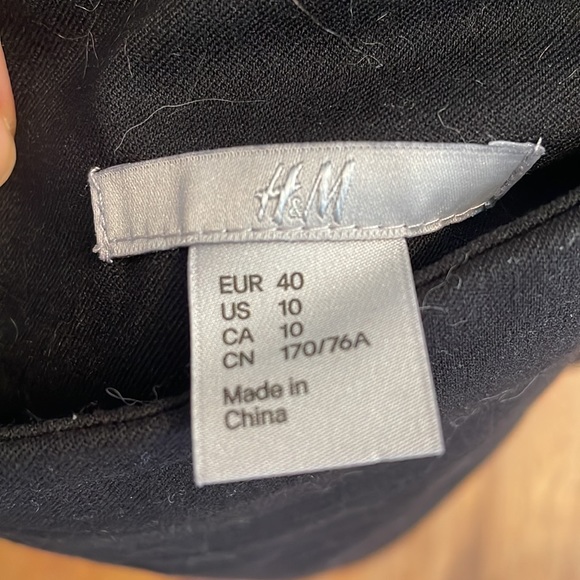 Black H&M pencil skirt size 10 - Picture 5 of 5